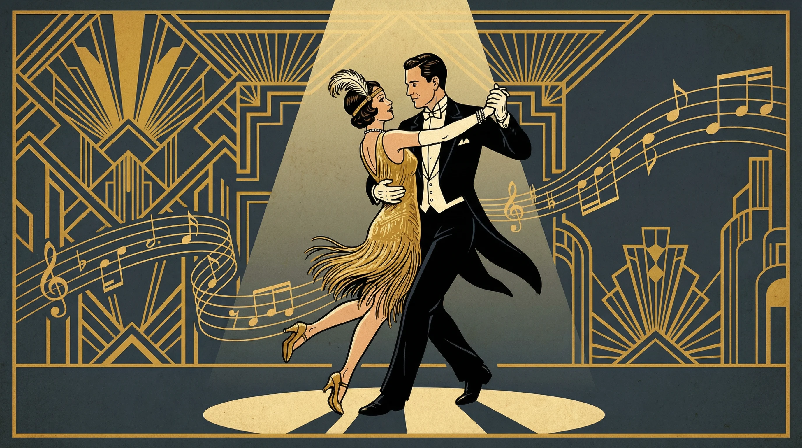 1920年代摇摆舞 - 慕星棋牌 的动感魅力